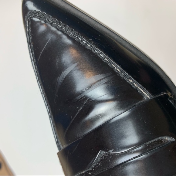 Zara Basic Loafers 38 Pointed Toe US 7.5 Fashion - Picture 5 of 8